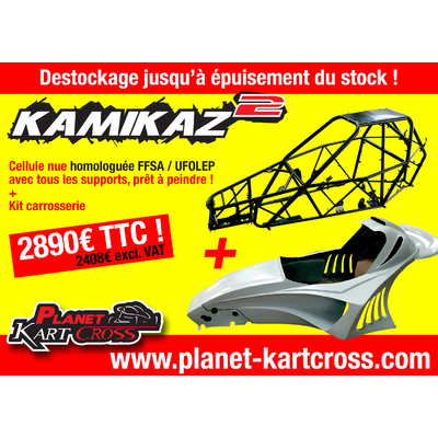 Destockage cellule + carrosserie KAMIKAZ 2